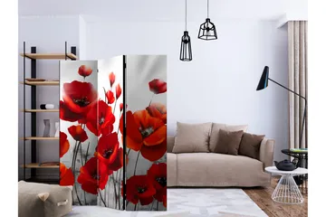 Rumsavdelare Poppies in the Moonlight 135x172 cm - Artgeist sp. z o. o. - Inredning & dekor - Dekor & inredningsdetaljer - Rumsavdelare