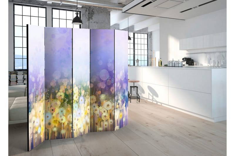 Rumsavdelare Painted Meadow 225x172 - Artgeist sp. z o. o. - Inredning & dekor - Dekor & inredningsdetaljer - Rumsavdelare