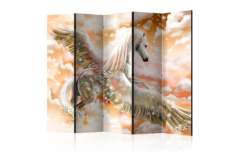 Rumsavdelare - Pegasus (Orange) II 225x172, Artgeist sp. z o. o.