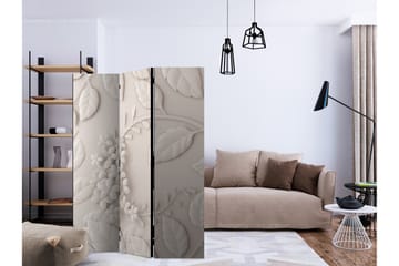 Rumsavdelare Paper Flowers Cream 135x172 cm - Artgeist sp. z o. o. - Inredning & dekor - Dekor & inredningsdetaljer - Rumsavdelare