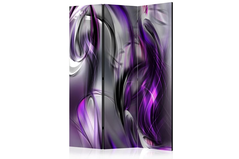RUMSAVDELARE Purple Swirls 135x172 - Artgeist sp. z o. o. - Rumsavdelare