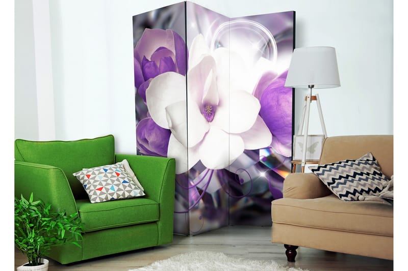 Rumsavdelare Purple Empress 135x172 - Artgeist sp. z o. o. - Inredning & dekor - Dekor & inredningsdetaljer - Rumsavdelare