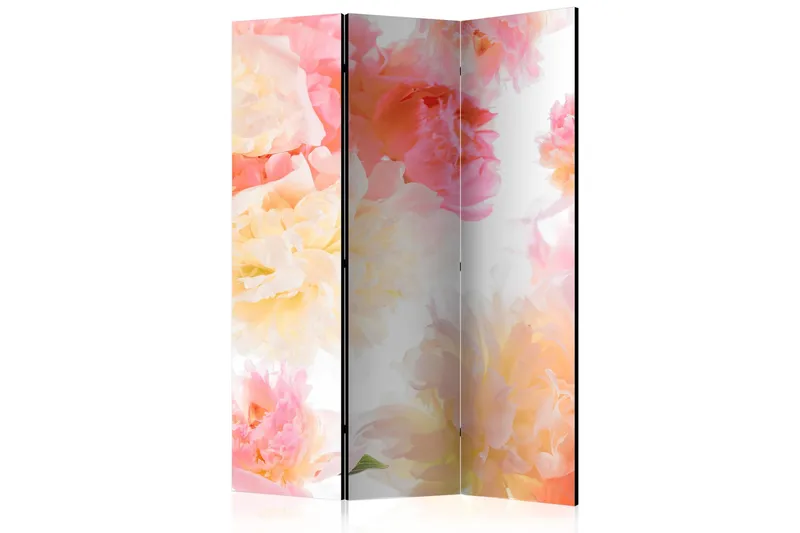Rumsavdelare - Pastel peonies 135x172, Artgeist sp. z o. o.
