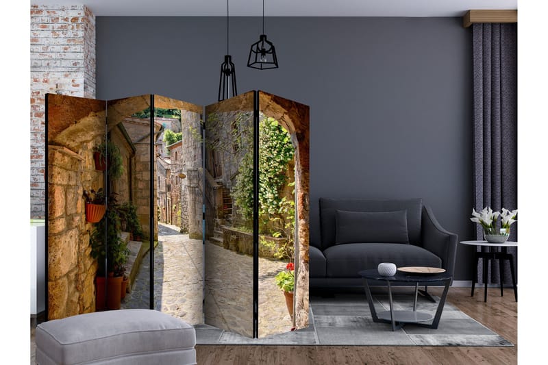 Rumsavdelare - Provincial alley in Tuscany II 225x172 - Artgeist sp. z o. o. - Inredning & dekor - Dekor & inredningsdetaljer - Rumsavdelare