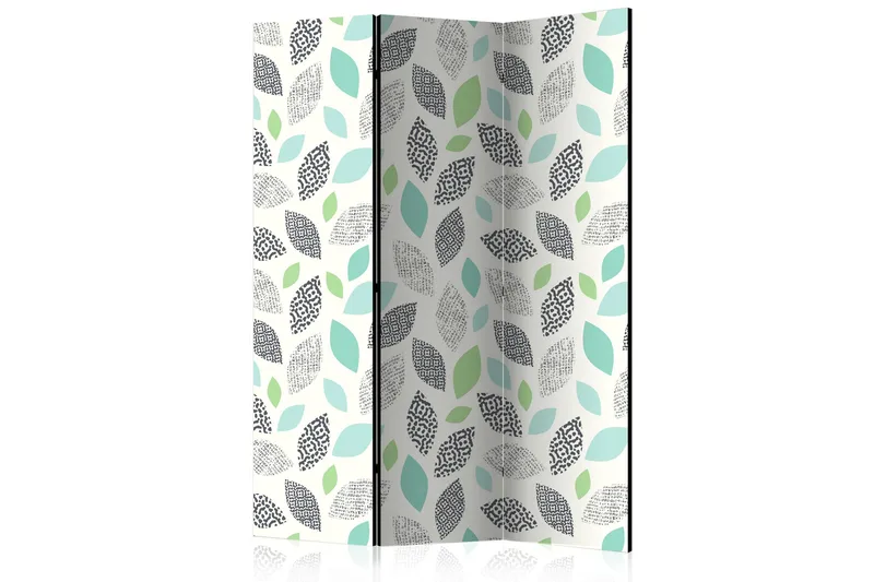 Rumsavdelare Patterned Leaves 135x172 cm, Artgeist sp. z o. o.