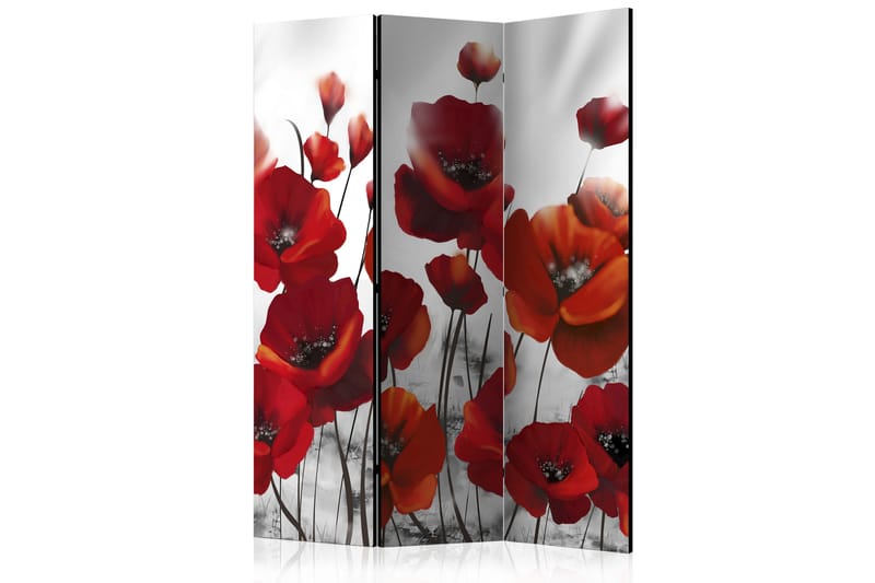 RUMSAVDELARE Poppies In The Moonlight 135x172 - Artgeist sp. z o. o. - Inredning & dekor - Dekor & inredningsdetaljer - Rumsavdelare
