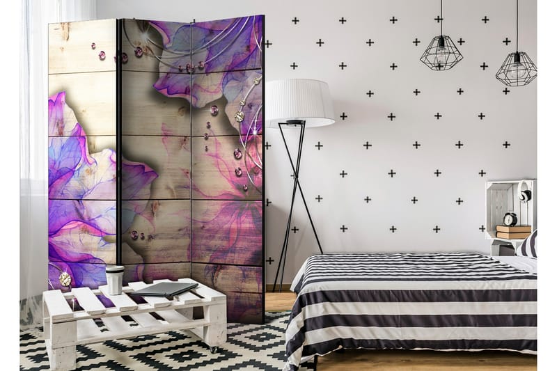 Rumsavdelare Purple Memory 135x172 - Artgeist sp. z o. o. - Inredning & dekor - Dekor & inredningsdetaljer - Rumsavdelare