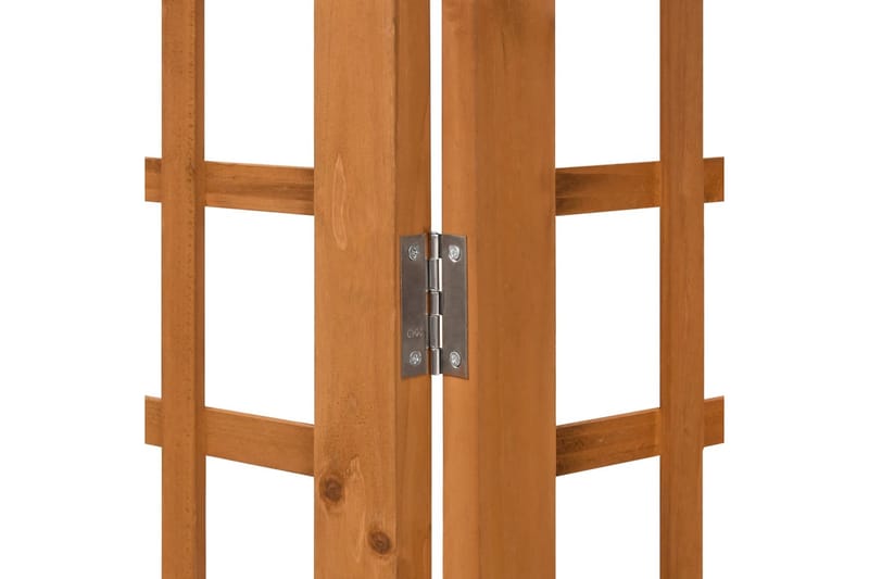 Rumsavdelare/Spaljé 3 paneler massiv gran 121x180,5 cm - Brun - Inredning & dekor - Dekor & inredningsdetaljer - Rumsavdelare