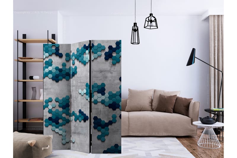 SEA PUZZLE Rumsavdelare 135x172 cm - Artgeist sp. z o. o. - Inredning & dekor - Dekor & inredningsdetaljer - Rumsavdelare