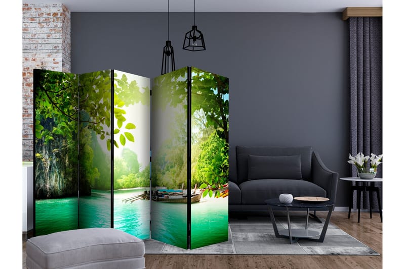 SECRET PARADISE Rumsavdelare 225x172 cm - Artgeist sp. z o. o. - Inredning & dekor - Dekor & inredningsdetaljer - Rumsavdelare