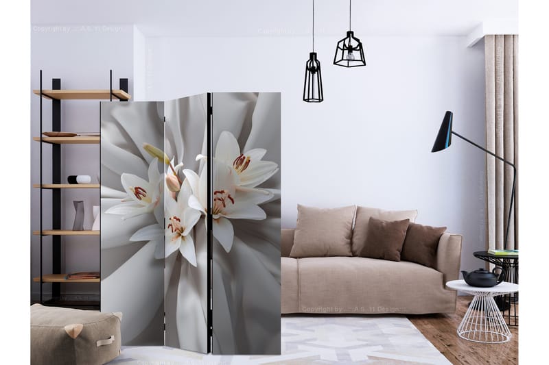 Rumsavdelare - Sensual Lilies 135x172 - Artgeist sp. z o. o. - Inredning & dekor - Dekor & inredningsdetaljer - Rumsavdelare