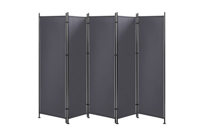 Skärmvägg 5 paneler 270 x 170 cm grå NARNI - Grå - Inredning & dekor - Dekor & inredningsdetaljer - Rumsavdelare