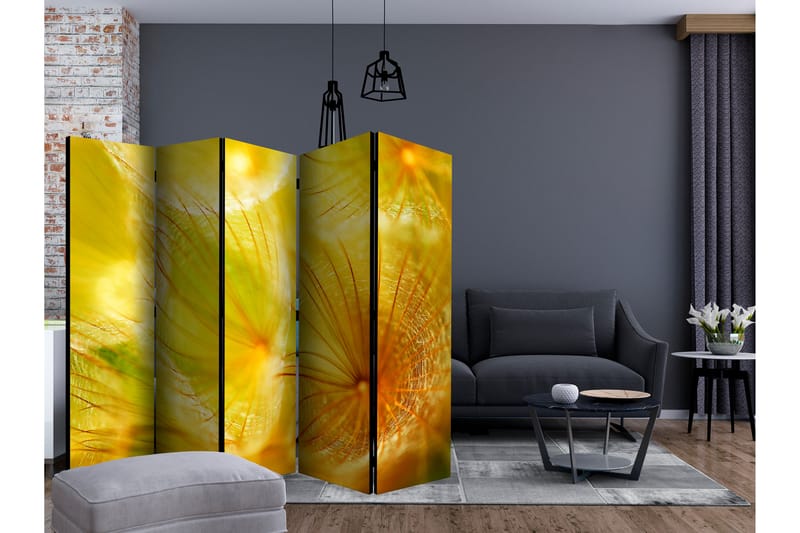 SOFT DANDELION FLOWER Rumsavdelare 225x172 cm - Artgeist sp. z o. o. - Inredning & dekor - Dekor & inredningsdetaljer - Rumsavdelare