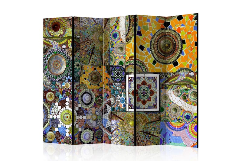 SOLAR MOSAIC Rumsavdelare 225x172 cm - Artgeist sp. z o. o. - Inredning & dekor - Dekor & inredningsdetaljer - Rumsavdelare