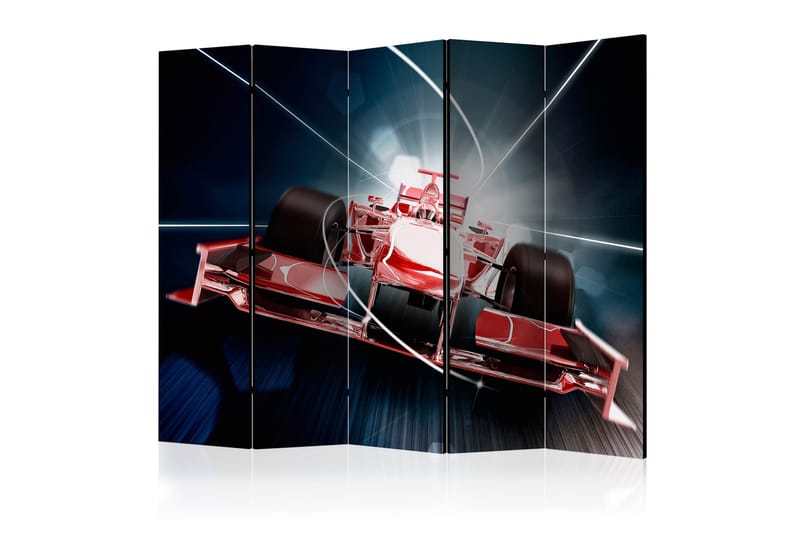 SPEED AND DYNAMICS OF FORMULA 1 Rumsavdelare 225x172 cm - Artgeist sp. z o. o. - Inredning & dekor - Dekor & inredningsdetaljer - Rumsavdelare