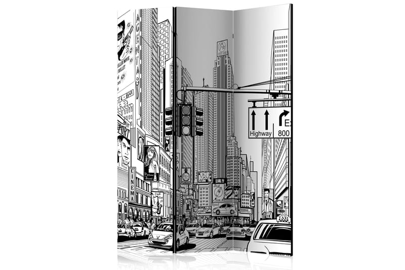 STREET IN NEW YORK CITY Rumsavdelare 135x172 cm - Artgeist sp. z o. o. - Inredning & dekor - Dekor & inredningsdetaljer - Rumsavdelare