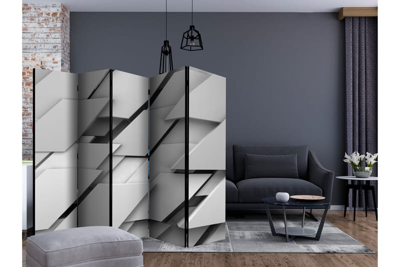 THE EDGE OF GRAY Rumsavdelare 225x172 cm - Artgeist sp. z o. o. - Inredning & dekor - Dekor & inredningsdetaljer - Rumsavdelare