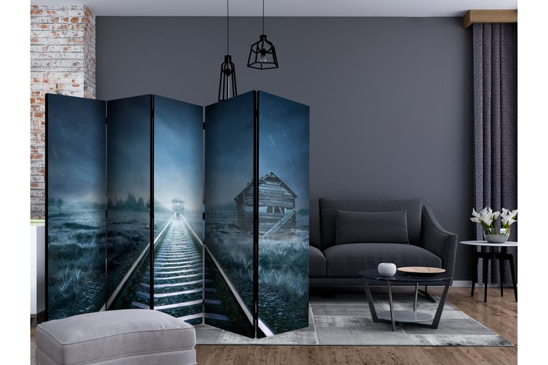 THE GHOST TRAIN Rumsavdelare 225x172 cm - Artgeist sp. z o. o. - Inredning & dekor - Dekor & inredningsdetaljer - Rumsavdelare