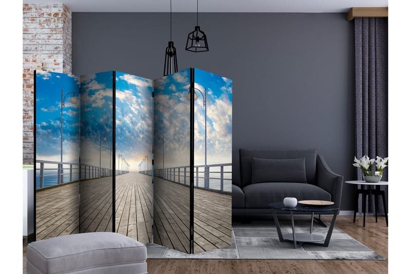 THE PIER Rumsavdelare 225x172 cm - Artgeist sp. z o. o. - Inredning & dekor - Dekor & inredningsdetaljer - Rumsavdelare