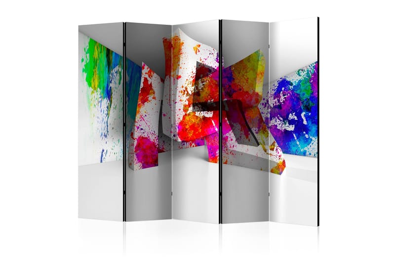 THREE-DIMENSIONAL SHAPES Rumsavdelare 225x172 cm - Artgeist sp. z o. o. - Inredning & dekor - Dekor & inredningsdetaljer - Rumsavdelare