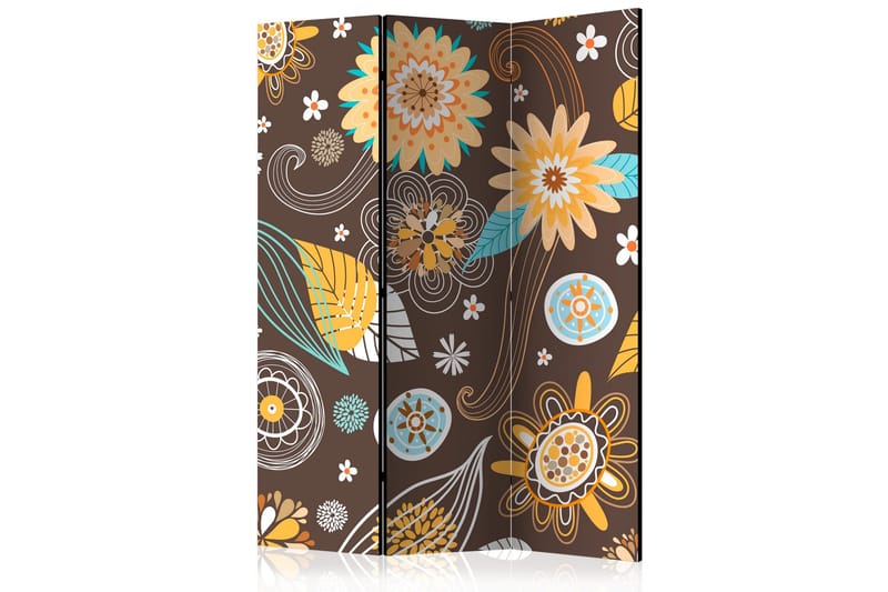 TRANSPARENT FLOWERS Rumsavdelare 135x172 cm, Artgeist sp. z o. o.