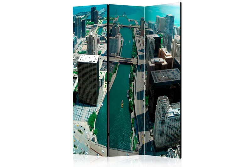 Rumsavdelare - Urban architecture of Chicago 135x172, Artgeist sp. z o. o.