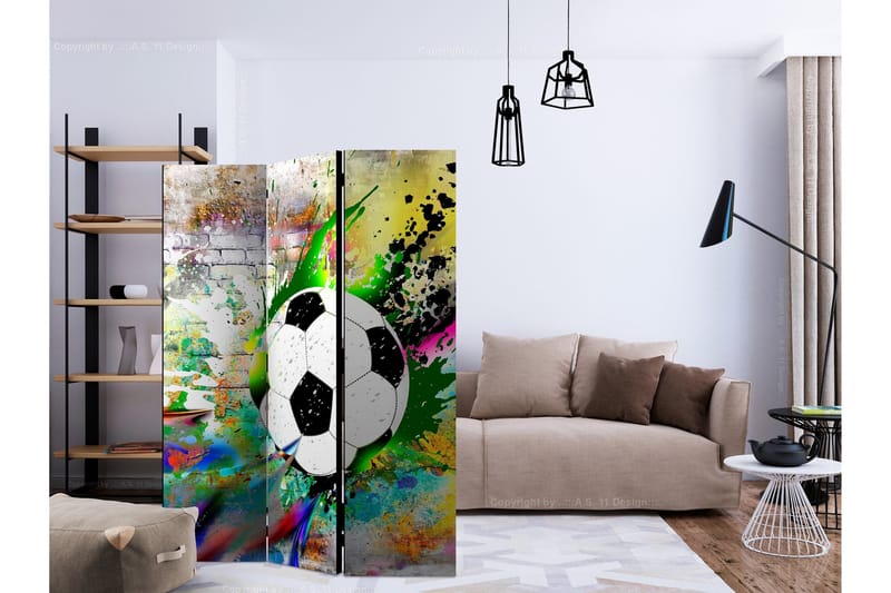 URBAN GAMEPLAY Rumsavdelare 135x172 cm - Artgeist sp. z o. o. - Inredning & dekor - Dekor & inredningsdetaljer - Rumsavdelare