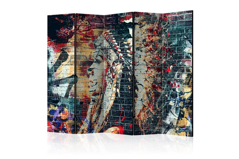 URBAN WARRIOR Rumsavdelare 225x172 cm - Artgeist sp. z o. o. - Inredning & dekor - Dekor & inredningsdetaljer - Rumsavdelare