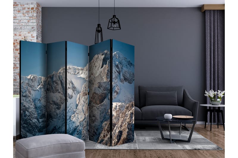 WINTER IN THE ALPS Rumsavdelare 225x172 cm - Artgeist sp. z o. o. - Inredning & dekor - Dekor & inredningsdetaljer - Rumsavdelare