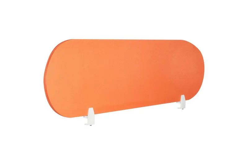 Skiljevägg för skrivbord Sparky Orange, 160x1x40 cm, Orange, 160x1x40 cm