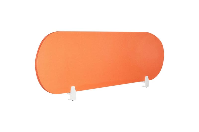 Skiljevägg för skrivbord Sparky Orange, 160x1x40 cm, Orange, 160x1x40 cm