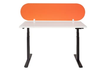 Skiljevägg för skrivbord Sparky Orange, 160x1x40 cm - Orange, 160x1x40 cm - Inredning & dekor - Dekor & inredningsdetaljer - Rumsavdelare