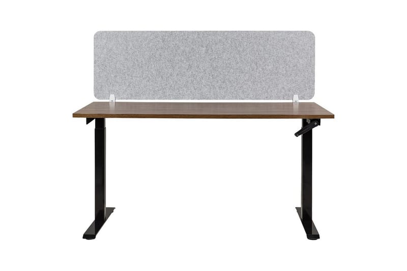 Skiljevägg för skrivbord Split Grå, 160x1x50 cm - Grå, 160x1x50 cm - Inredning & dekor - Dekor & inredningsdetaljer - Rumsavdelare