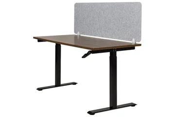 Skiljevägg för skrivbord Split Grå, 160x1x50 cm - Grå, 160x1x50 cm - Inredning & dekor - Dekor & inredningsdetaljer - Rumsavdelare