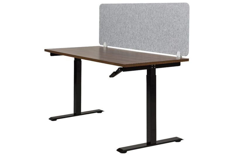 Skiljevägg för skrivbord Split Grå, 160x1x50 cm - Grå, 160x1x50 cm - Inredning & dekor - Dekor & inredningsdetaljer - Rumsavdelare