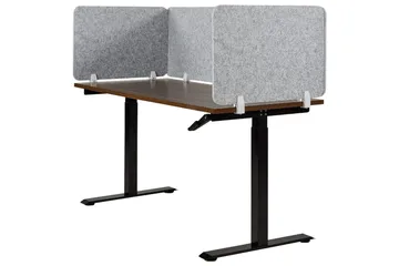Skiljevägg för skrivbord Split Grå, 160x1x50 cm - Grå, 160x1x50 cm - Inredning & dekor - Dekor & inredningsdetaljer - Rumsavdelare