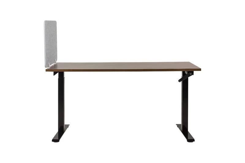 Skiljevägg för skrivbord Split Grå, 80x1x50 cm - Grå, 80x1x50 cm - Inredning & dekor - Dekor & inredningsdetaljer - Rumsavdelare