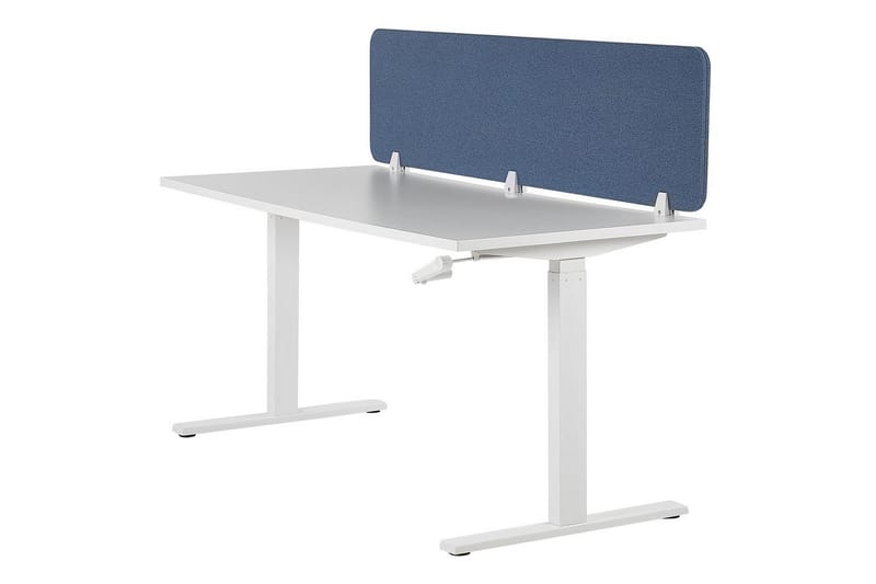 Skiljevägg för skrivbord Wally Blå, 180x2x40 cm - Blå, 180x2x40 cm - Inredning & dekor - Dekor & inredningsdetaljer - Rumsavdelare