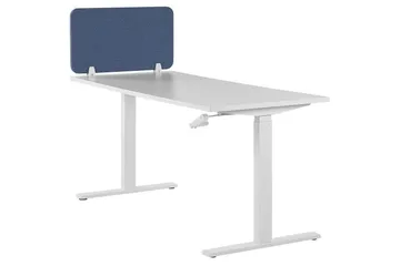 Skiljevägg för skrivbord Wally Blå, 72x2x40 cm - Blå, 72x2x40 cm - Inredning & dekor - Dekor & inredningsdetaljer - Rumsavdelare