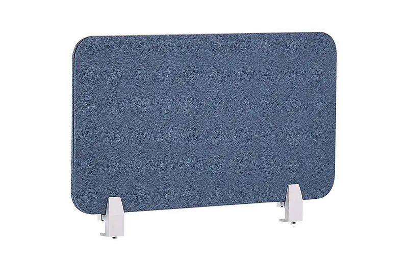 Skiljevägg för skrivbord Wally Blå, 72x2x40 cm - Blå, 72x2x40 cm - Inredning & dekor - Dekor & inredningsdetaljer - Rumsavdelare