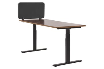 Skiljevägg för skrivbord Wally Grå, 80x2x40 cm - Grå, 80x2x40 cm - Inredning & dekor - Dekor & inredningsdetaljer - Rumsavdelare