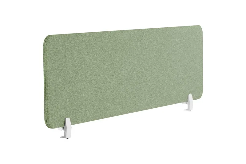 Skiljevägg för skrivbord Wally Grön, 160x2x40 cm, Grön, 160x2x40 cm