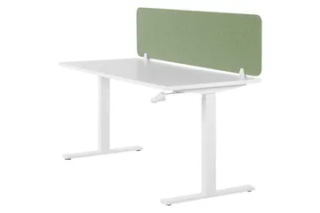 Skiljevägg för skrivbord Wally Grön, 160x2x40 cm - Grön, 160x2x40 cm - Inredning & dekor - Dekor & inredningsdetaljer - Rumsavdelare