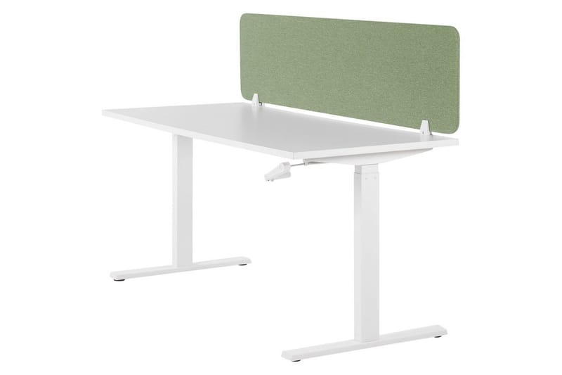 Skiljevägg för skrivbord Wally Grön, 160x2x40 cm - Grön, 160x2x40 cm - Inredning & dekor - Dekor & inredningsdetaljer - Rumsavdelare