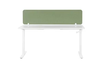 Skiljevägg för skrivbord Wally Grön, 160x2x40 cm - Grön, 160x2x40 cm - Inredning & dekor - Dekor & inredningsdetaljer - Rumsavdelare