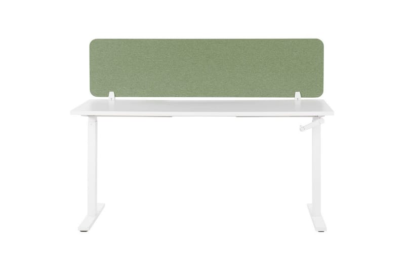 Skiljevägg för skrivbord Wally Grön, 160x2x40 cm - Grön, 160x2x40 cm - Inredning & dekor - Dekor & inredningsdetaljer - Rumsavdelare