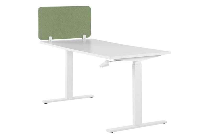 Skiljevägg för skrivbord Wally Grön, 72x2x40 cm - Grön, 72x2x40 cm - Inredning & dekor - Dekor & inredningsdetaljer - Rumsavdelare