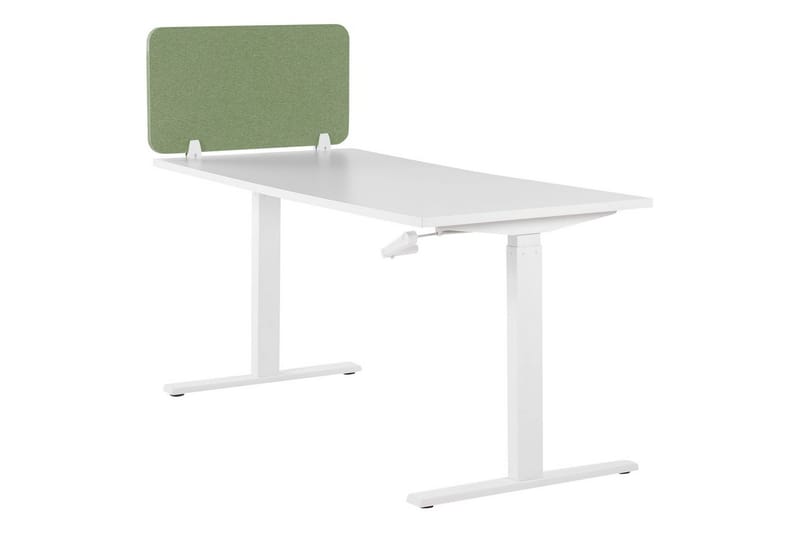 Skiljevägg för skrivbord Wally Grön, 80x2x40 cm - Grön, 80x2x40 cm - Inredning & dekor - Dekor & inredningsdetaljer - Rumsavdelare