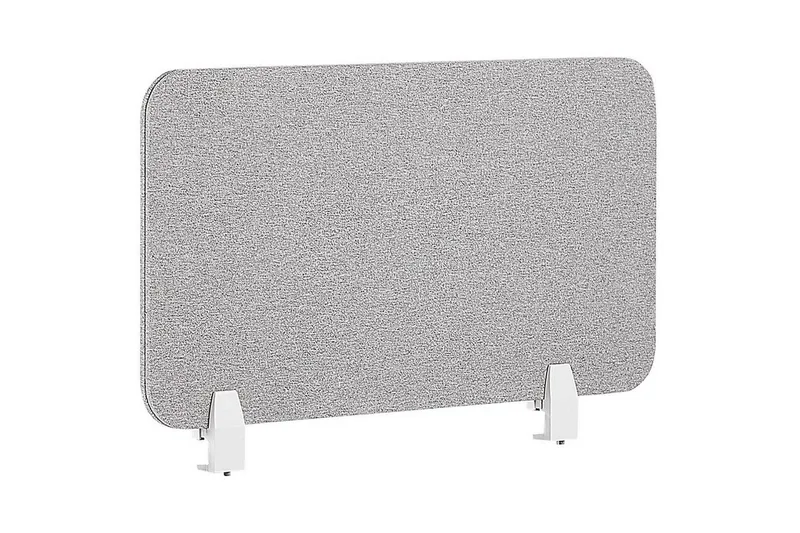 Skiljevägg för skrivbord Wally Ljusgrå, 72x2x40 cm - Ljusgrå, 72x2x40 cm - Inredning & dekor - Dekor & inredningsdetaljer - Rumsavdelare