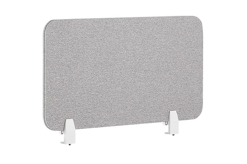 Skiljevägg för skrivbord Wally Ljusgrå, 80x2x40 cm - Ljusgrå, 80x2x40 cm - Inredning & dekor - Dekor & inredningsdetaljer - Rumsavdelare